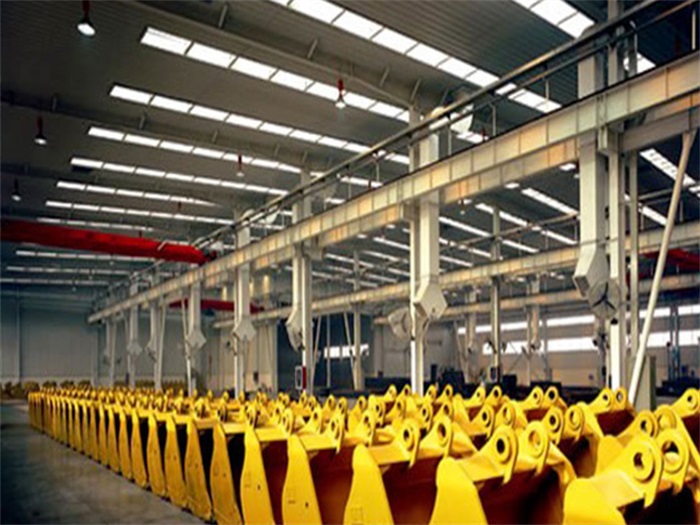 宁波徐工集团挖掘机装配车间