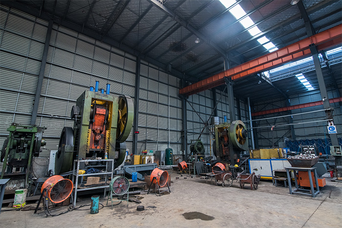 宁波网架配件-锥头加工车间